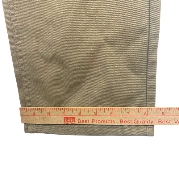 Akademiks Rip Twill Jeans Mens 38x30 Camel AKA36JN37 Punk Ript‎ Jeenz Distressed - Picture 14 of 15